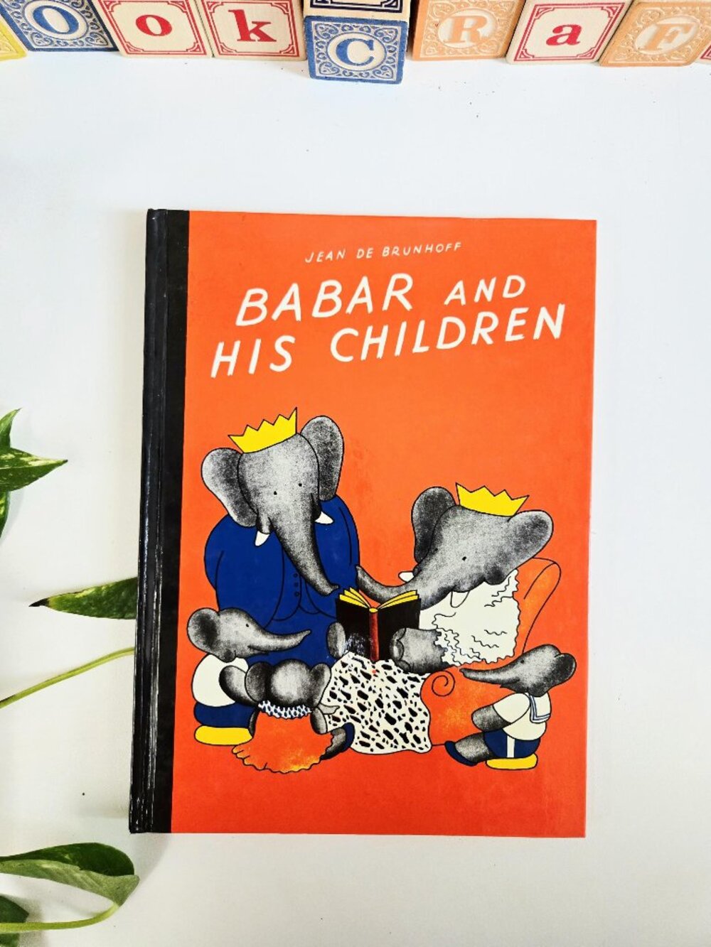 3/$55❤️Vintage 1960s Babar and His Children Hardcover Classic